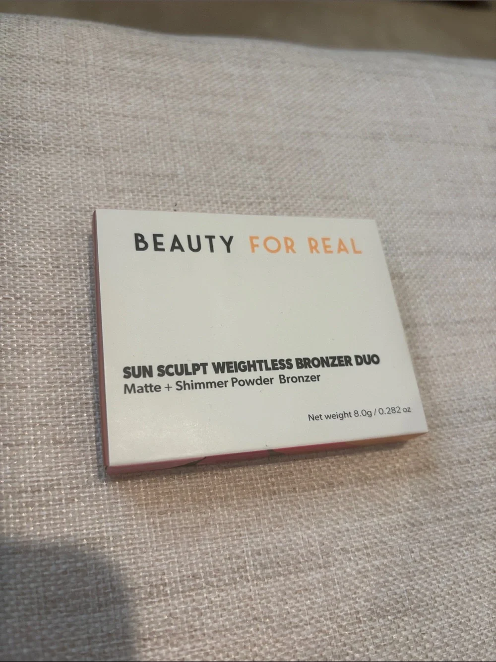 Beauty For Real Sun Sculpt Bronzer Duo - Peachy Bronze